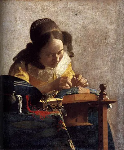 The Lacemaker Vermeer